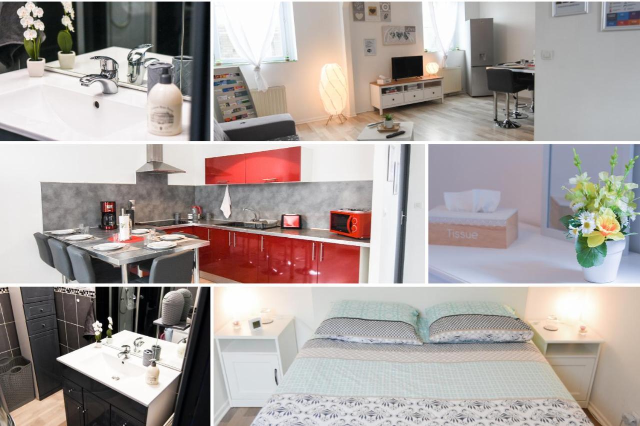 Appartement "Le Terminus " Gare-Cosy-Wifi 6 Personnes แซ็ง-ก็องแต็ง ภายนอก รูปภาพ